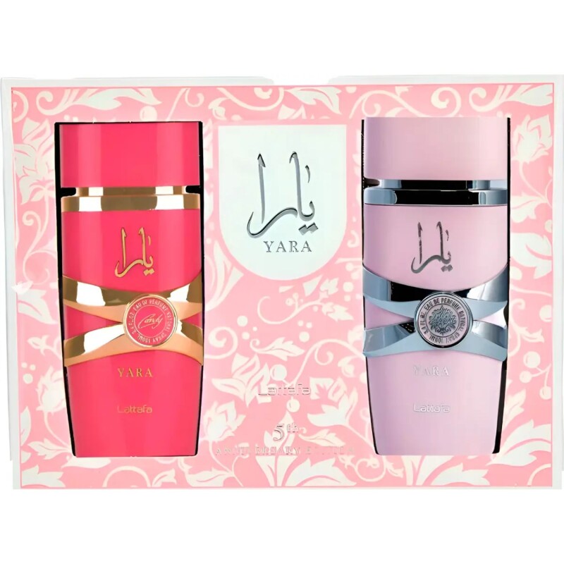 Set Perfume Lattafa Yara Candy EDP 100ml + Yara EDP 100ml Para Mujer Aroma Dulce Set Perfume Lattafa Yara Candy EDP 100ml + Yara EDP 100ml Para Mujer Aroma Dulce