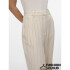 VMMINDY MW LINEN DAD PANT MIX Oatmeal-Melange