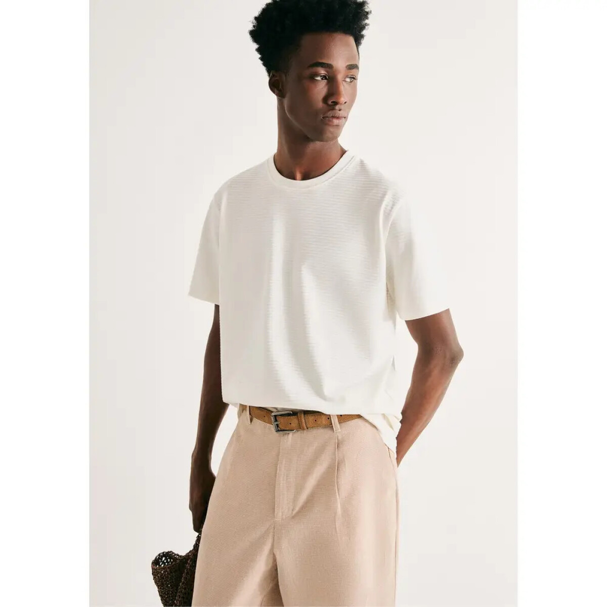 CAMISETA MM - BEGE CLARO 