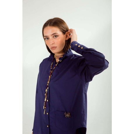 Camisa Onda Insect Azul