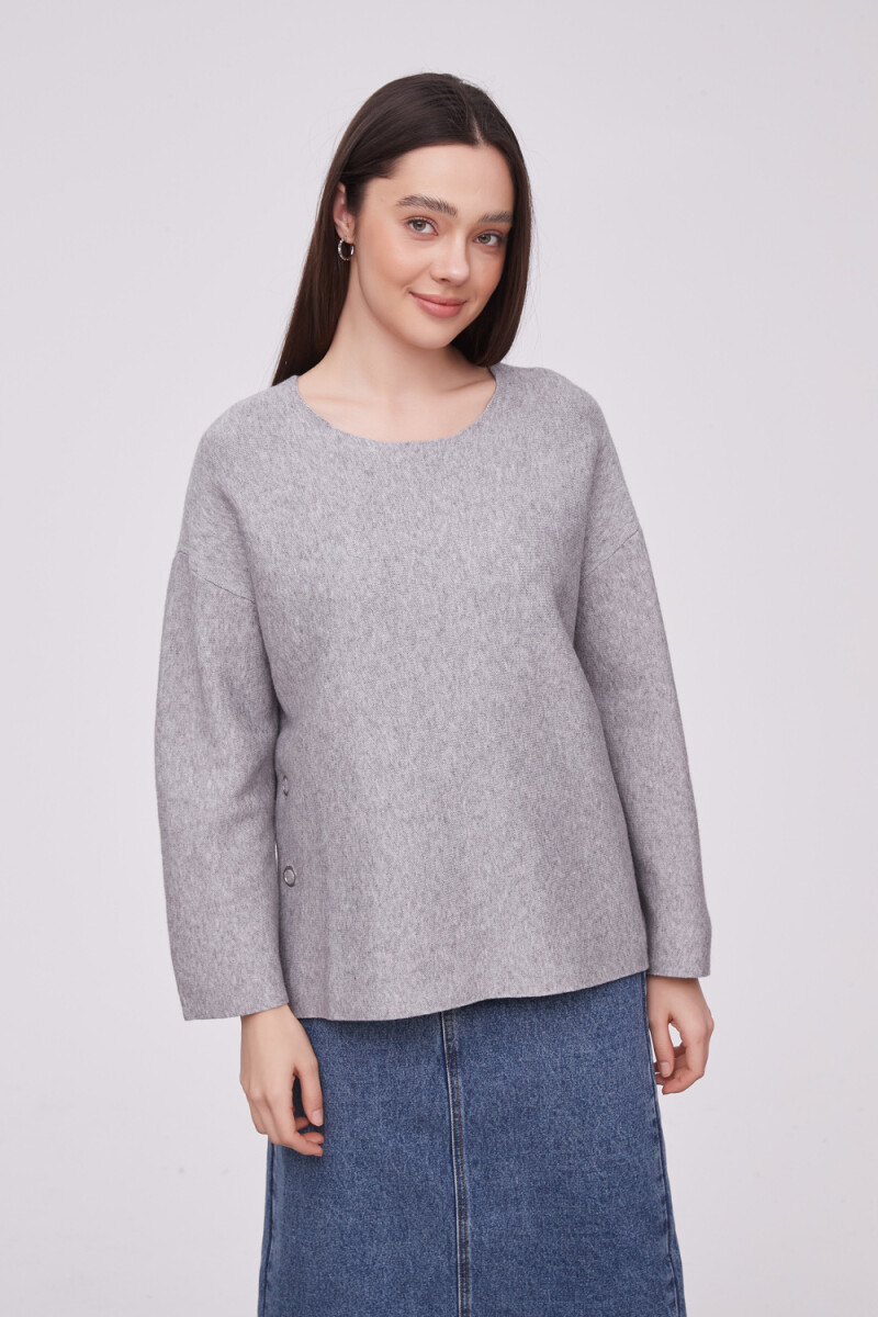 Sweater Inna - Gris Melange 