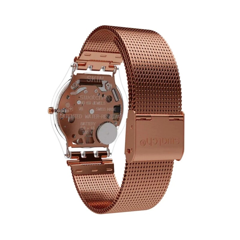 Reloj Swatch Hello Darling SS08K104M en acero rosa Reloj Swatch Hello Darling Ss08k104m En Acero Rosa