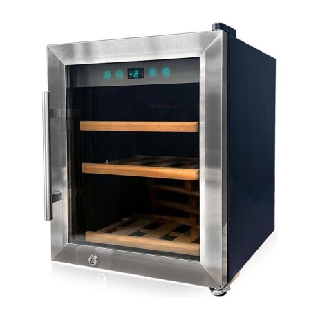 Wine Cooler SW 12 Botellas Inox/Negra