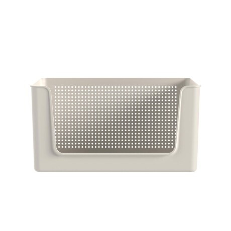 CESTA ORG C/APERTURA POLIPROPILENO NATURAL-BEIGE FLOW