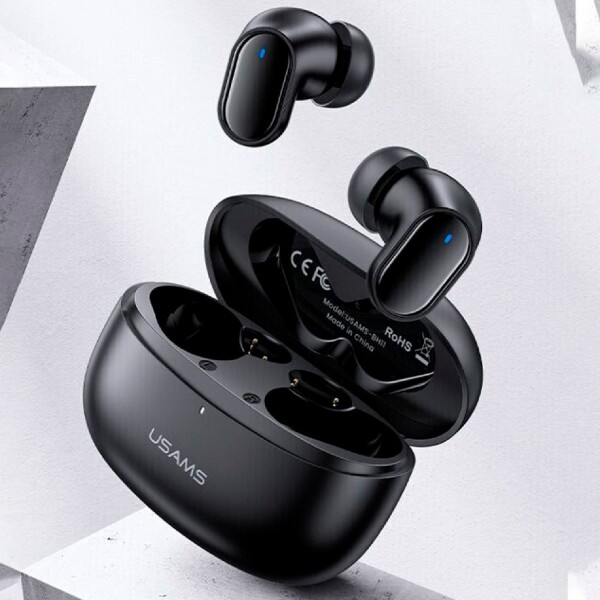 Auriculares Inalambricos In-ear TWS Bluetooth 5,1 Usams Color Variante Negro