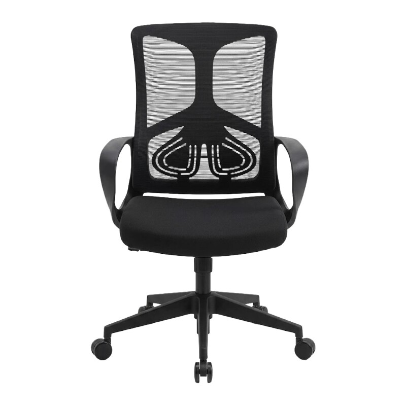 SILLA OFICINA GIRATORIA NEGRA Unica