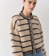 Cardigan Terro Tennis Crudo