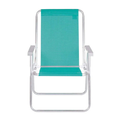 Set Silla Alta Pleg Alum + Mesa Bandeja Lateral Divisiones Verde