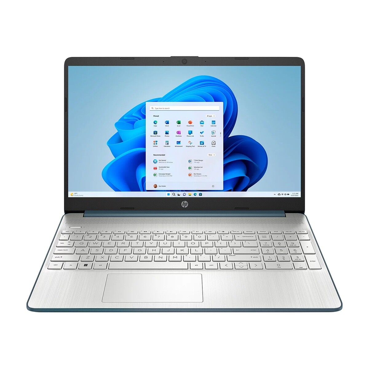 Notebook HP 15-DY2792WM 15.6" 256GB SSD / 8GB RAM Intel Core i3-1115G4 - Azul 