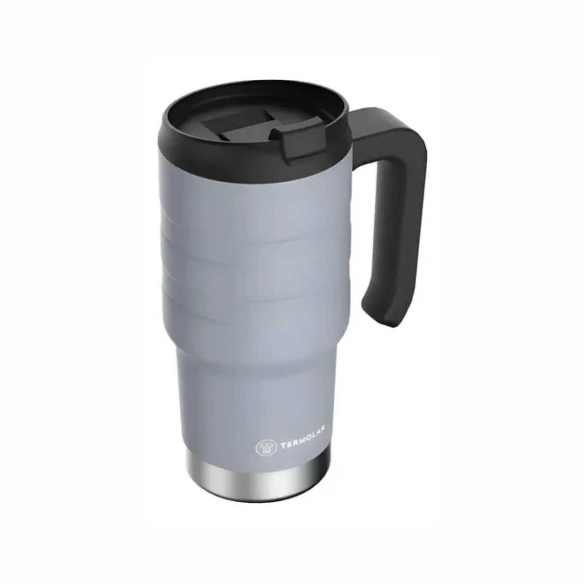 TERMOLAR VASO CON MANIJA 590ML GRIS 