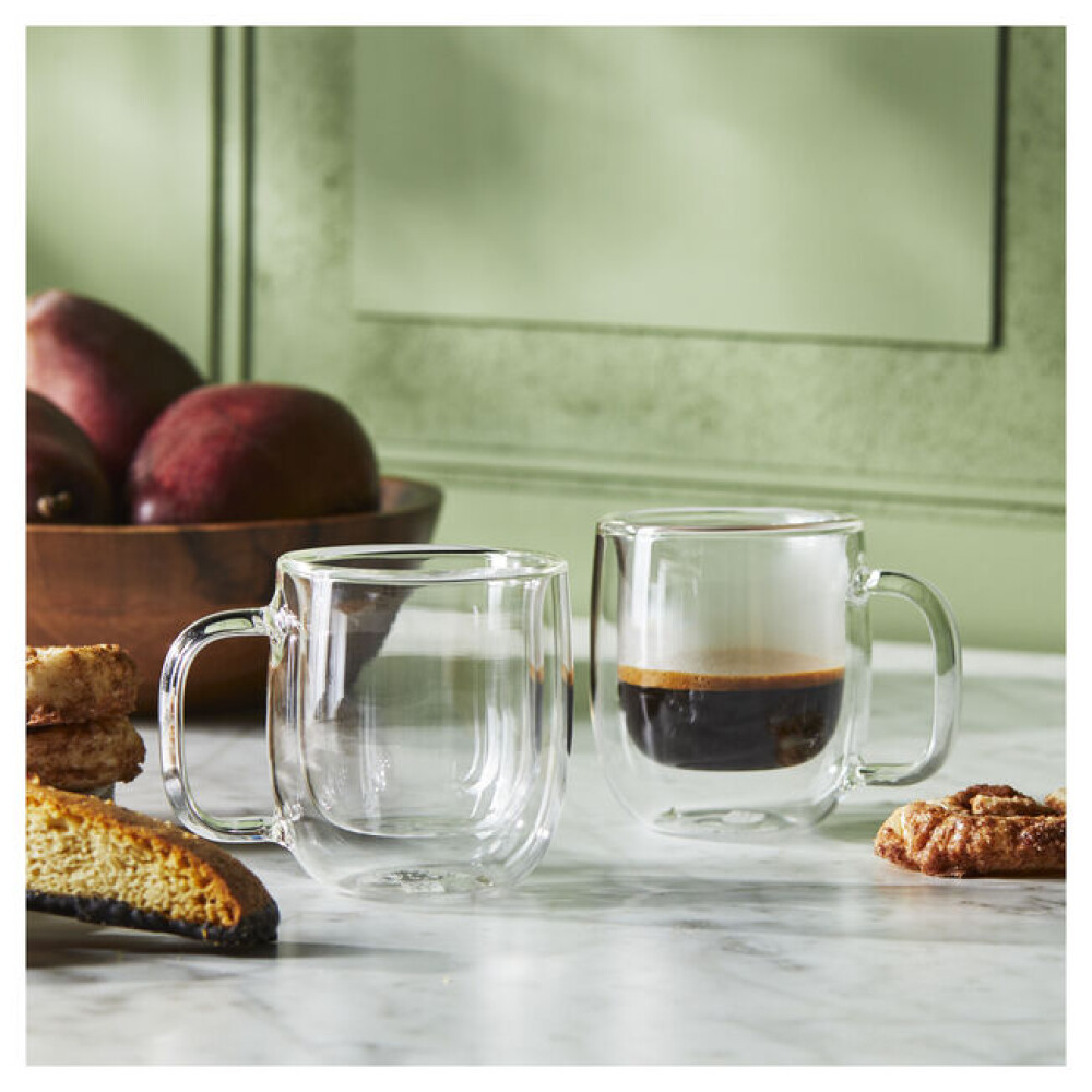 ZWILLING SORRENTO PLUS TAZA DOBLE FONDO ESPRESSO 80 ML X2 ZWILLING SORRENTO PLUS TAZA DOBLE FONDO ESPRESSO 80 ML X2