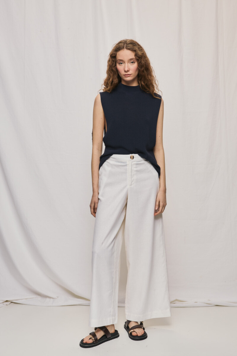 PANTALÓN PELU HIGH Crudo