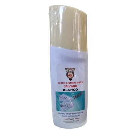 Betún líquido para zapatos blanqueador 75ml Betún líquido para zapatos blanqueador 75ml