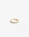 Anillos Chicos Special Price Anillo Metal Strass - Dorado