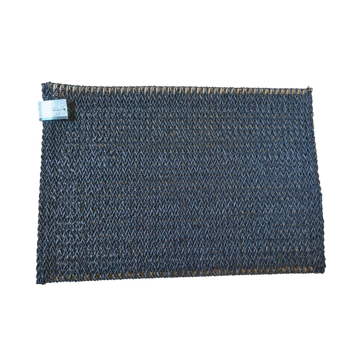 INDIVIDUAL TEJIDO RECTANGULAR 45x30CM NEGRO 