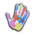 Holi Hand Multicolor