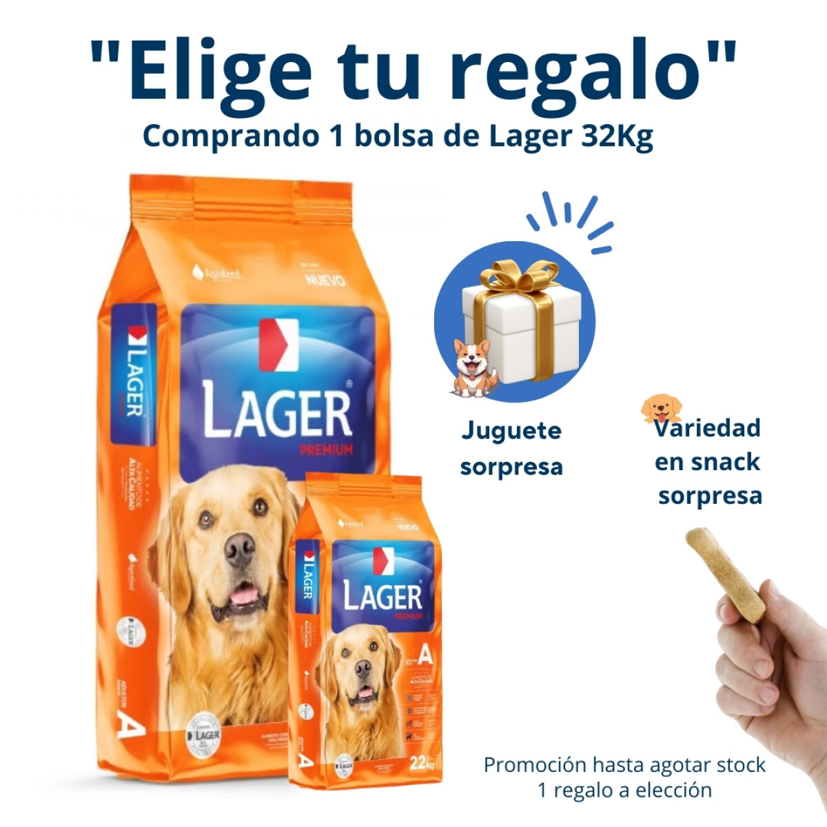 Lager Adulto Combo 32 Kg 