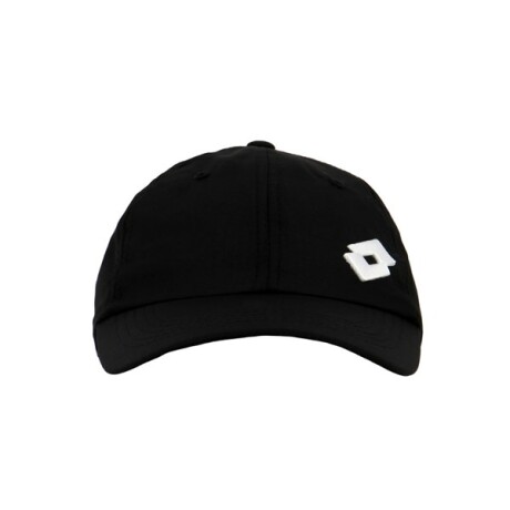 Lotto Gorro Visera Liso Negro/Blanco