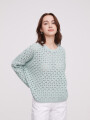 Sweater Vicenti Verde Agua