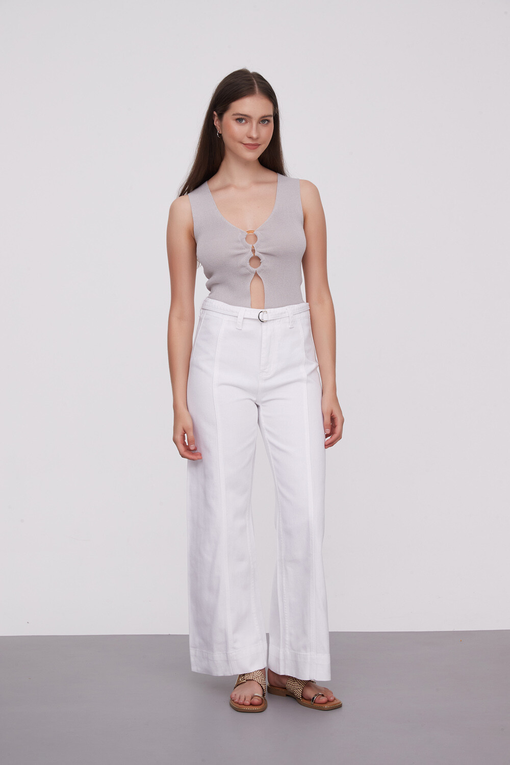 Pantalon Kapeka Marfil / Off White