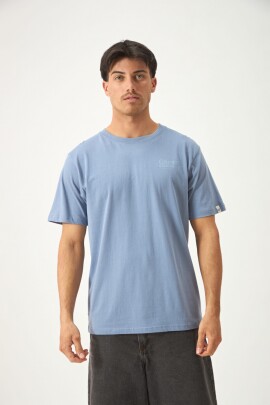 REMERA GOURMET AZUL PIEDRA
