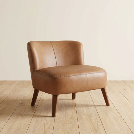 BUTACA CUERO-100-NATURAL MARRON VITA CAMEL