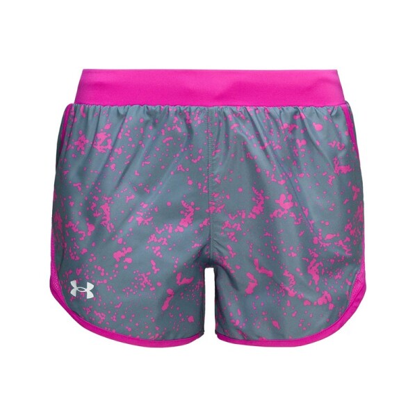 Short Under Armour Fly By 2.0 Printed Azul