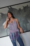 Lagoon Top Celeste / Lila