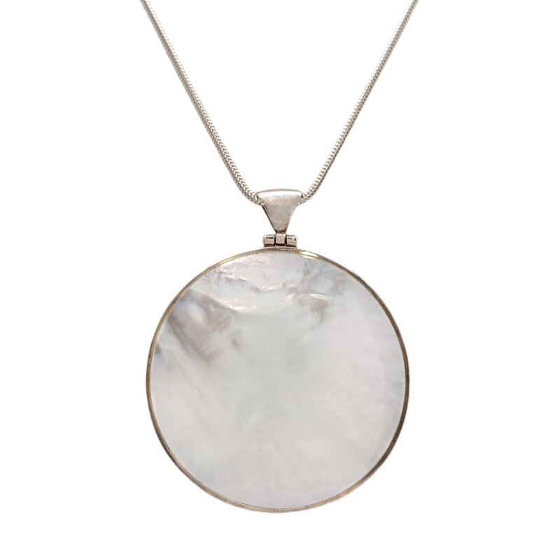 Dije Colgante Medallón-Plata 925-Nacar-CP4201 Conpiedra