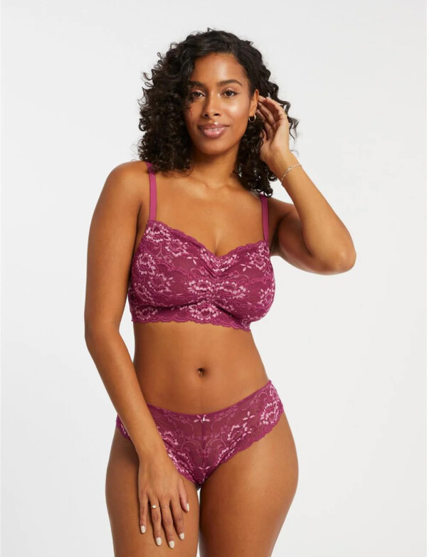 Bralette Butterfly BORDEAUX
