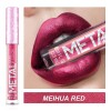 Labial líquido metalizado Mei Hua Red