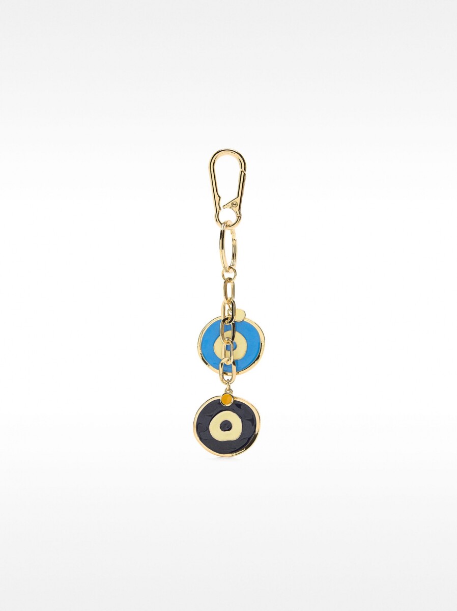 Llavero Charm Ojos - multicolor 
