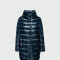 Herno-Chaqueta de nylon rellena de plumas, Dora Azul