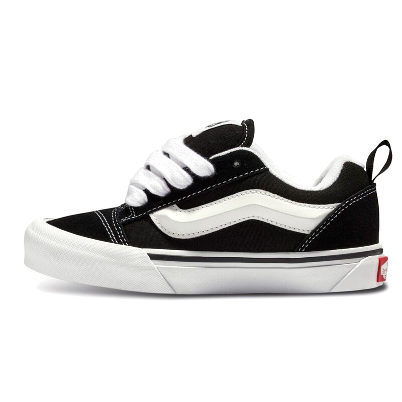 Championes Vans Knu Skool de Niños - VN000CYU6BT1 Negro-blanco