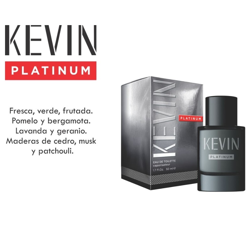 Perfume Kevin Platinum Eau Toilette C/Vap 50 ML Perfume Kevin Platinum Eau Toilette C/Vap 50 ML