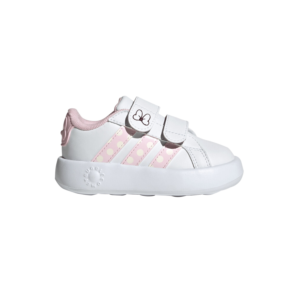 adidas GRAND COURT MINNIE - White & Pink 