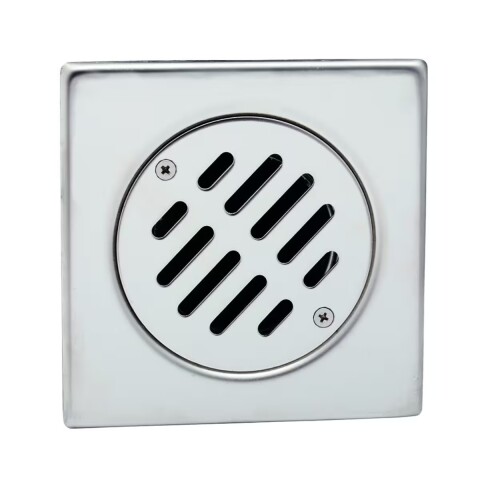 Rejilla de piso 10x10 acero inox Genebre Rejilla De Piso 10x10 Acero Inox Genebre