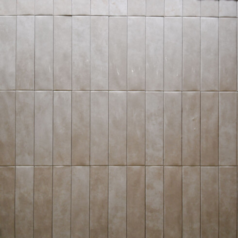 Ceramica Beige brillo 6X24Cm Pared GAMAS DE BEIGE
