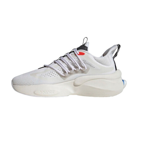 Championes adidas Alphaboost V1 Sustainable Boost Lifestyle Cloud White / Blue Fusion / Bright Red