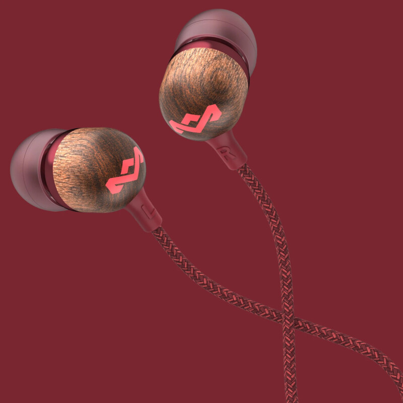 Auriculares SMILE JAMAICA (mini jack) Red