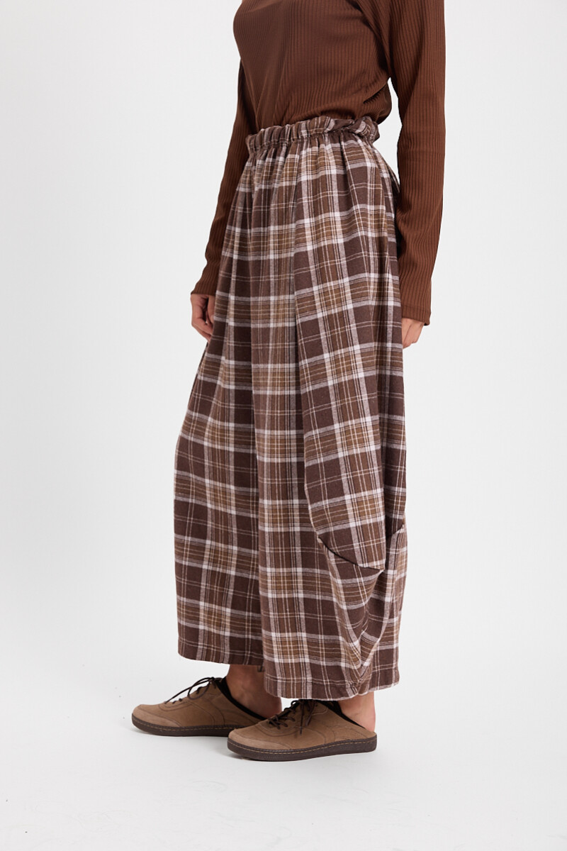 Pantalon Versatil Cuadrille Marron