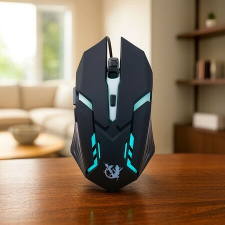 MOUSE GAMING USB LIZZARD MO 01 NEGRO