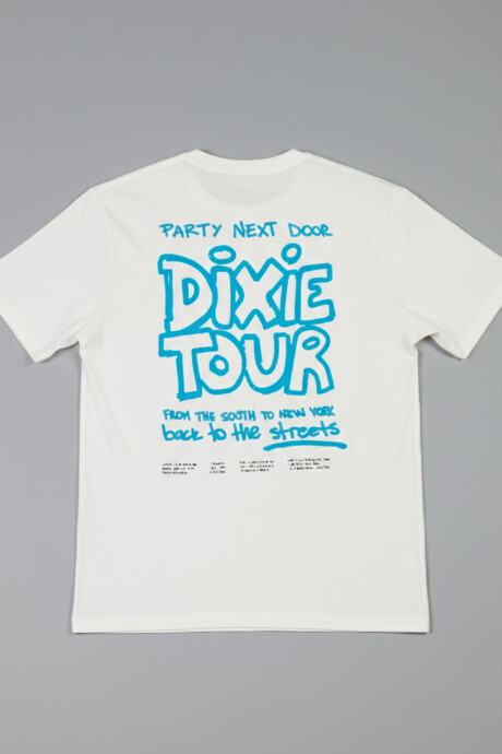 T-SHIRT MAKENA DIXIE Blanco
