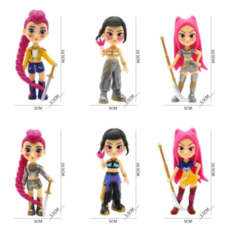 Muñecas Coleccionables K-pop Demon Hunters Sorpresa 001