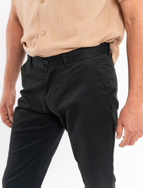 Pantalon chino negro