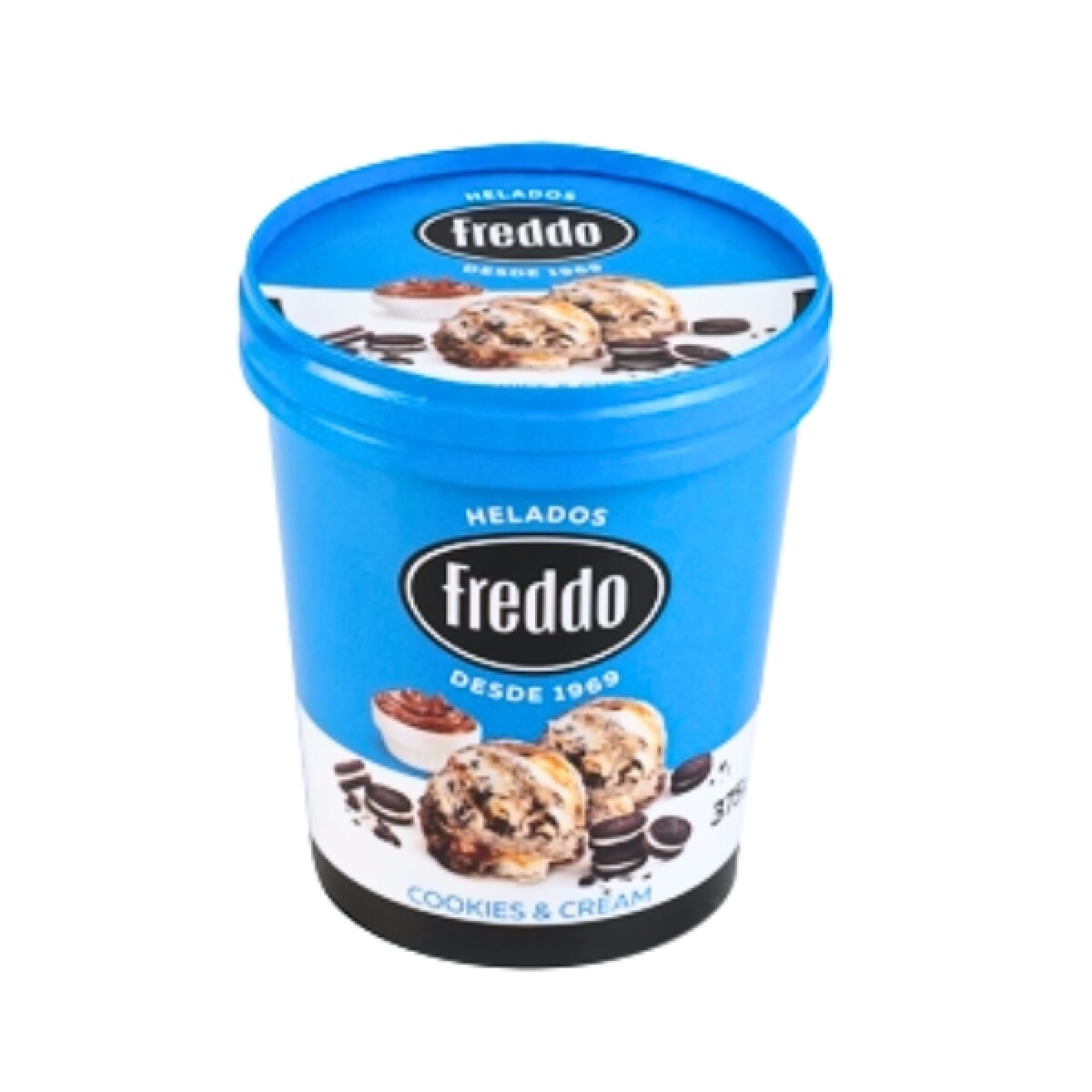 Helado Freddo - 375 g - - Cookies & Cream 