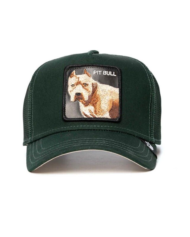 Gorra Goorin Bros Trucker Baseball - The Dog Pitbull Verde