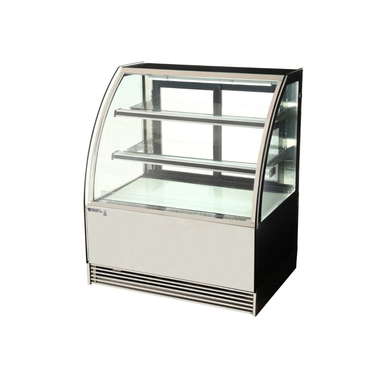 Vitrina Refrigerada Curva 380 Litros 