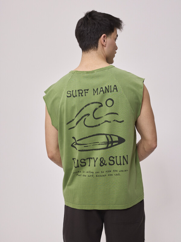 MUSCULOSA MAREA RUSTY Verde