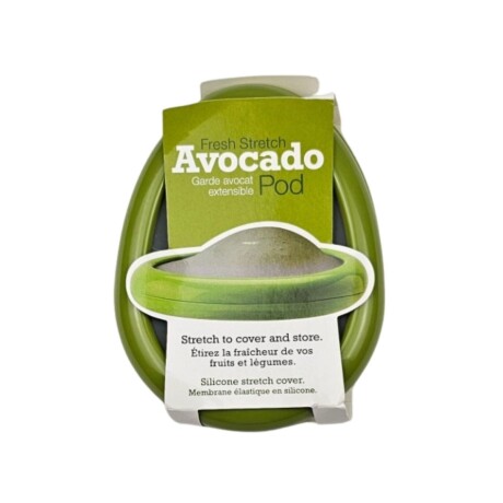 Set X4 Recipientes Silicona para Conservar Frutas Vegetales Verde